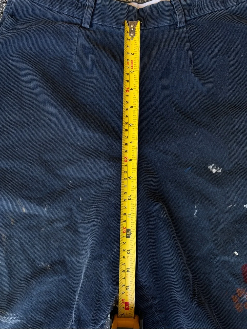 Blue Polo Ralph Lauren Jogger Sweatpants with Yellow Stripe Trim
